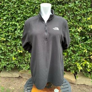 Mens The North Face 1/4 zip fleece pullover